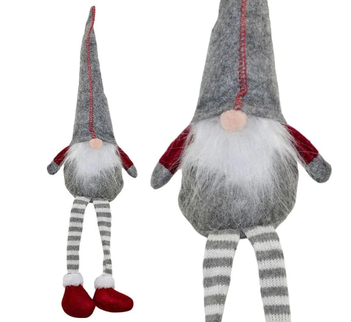 DEKORATIVNÍ TRPASLÍK 30+15CM ŠEDÝ DEKORATIVNÍ TRPASLÍK 30+15CM ŠEDÝ