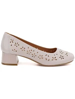 Dámské otevřené lodičky s šedé Sergio model 22121884 - LEONE