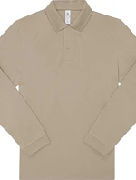B&C My Polo 180 LSL Piqué polo s dlouhým rukávem 01.U425 mastic