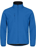 Clique Classic Softshell Jkt M Pánská 3-vrstvá softshellová bunda 67.0910 royal blue