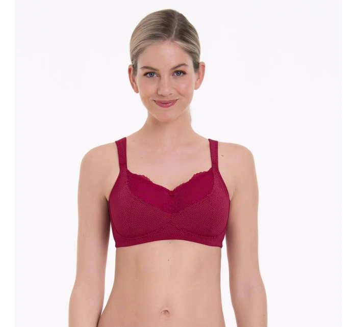 chirurgická podprsenka oboustranná cherry red model 18040525 - Anita Care chirurgická podprsenka oboustranná cherry red model 18040525 - Anita Care