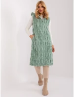 Kamizelka AT KZ pistacjowy model 19367688 - FPrice Kamizelka AT KZ pistacjowy model 19367688 - FPrice