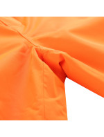 Pánské lyžařské kalhoty s membránou ptx ALPINE PRO LERMON neon shocking orange