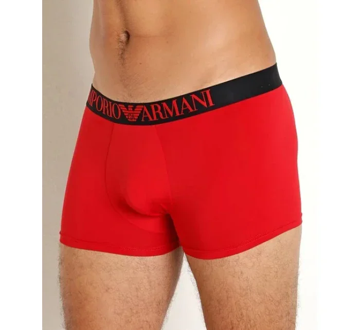 Pánské boxerky červené model 19009196 - Emporio Armani Pánské boxerky červené model 19009196 - Emporio Armani