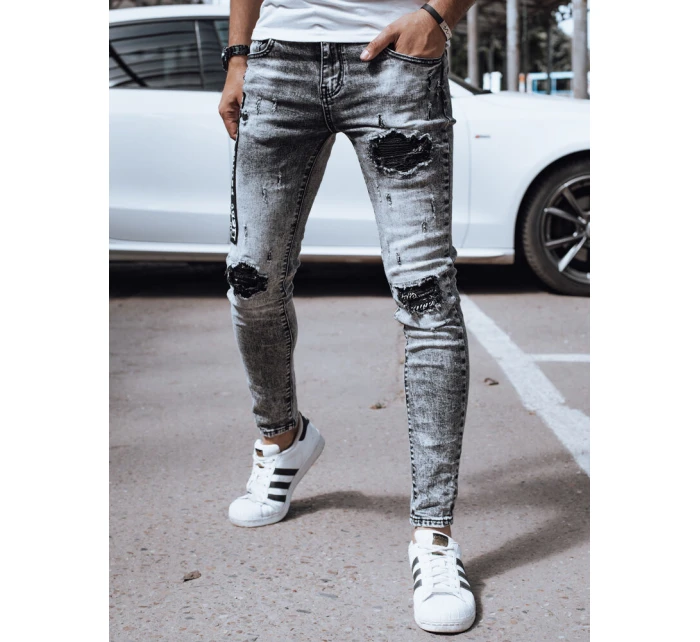 Pánské džínové kalhoty černé model 21976859 - Dstreet