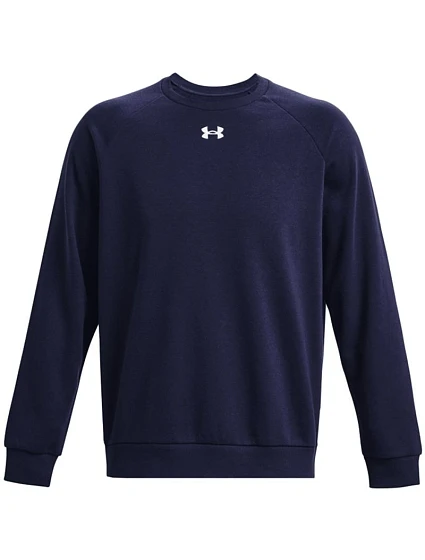 Pánská mikina Rival Fleece Crew, tmavě modrá, model 22306456 410 - Under Armour