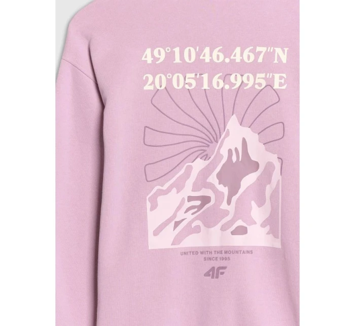 Dívčí mikina s kapucí 4F 4FJWSS25TSWSF1482-52S Dívčí mikina s kapucí 4F 4FJWSS25TSWSF1482-52S