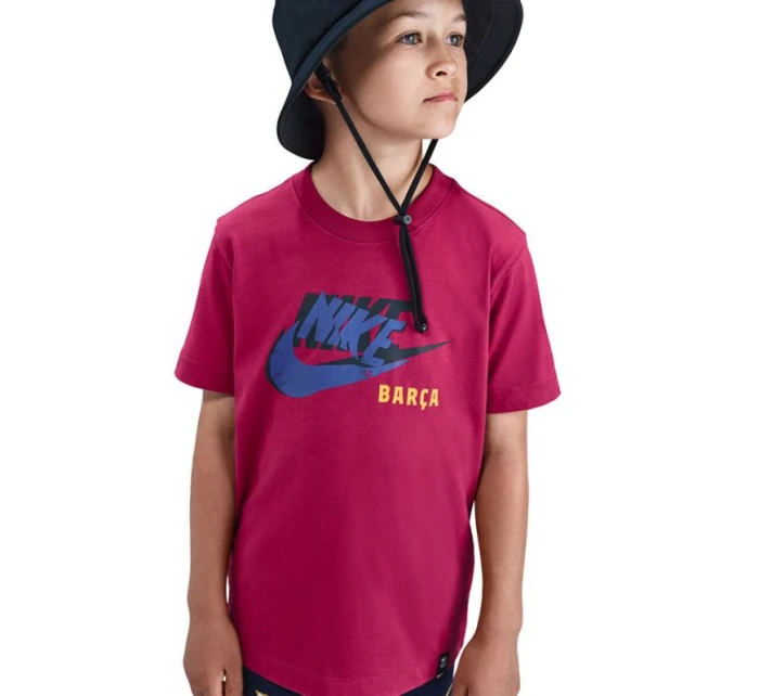 Dětské tričko Nike FC Barcelona Soccer Big HQ8362-620 Dětské tričko Nike FC Barcelona Soccer Big HQ8362-620