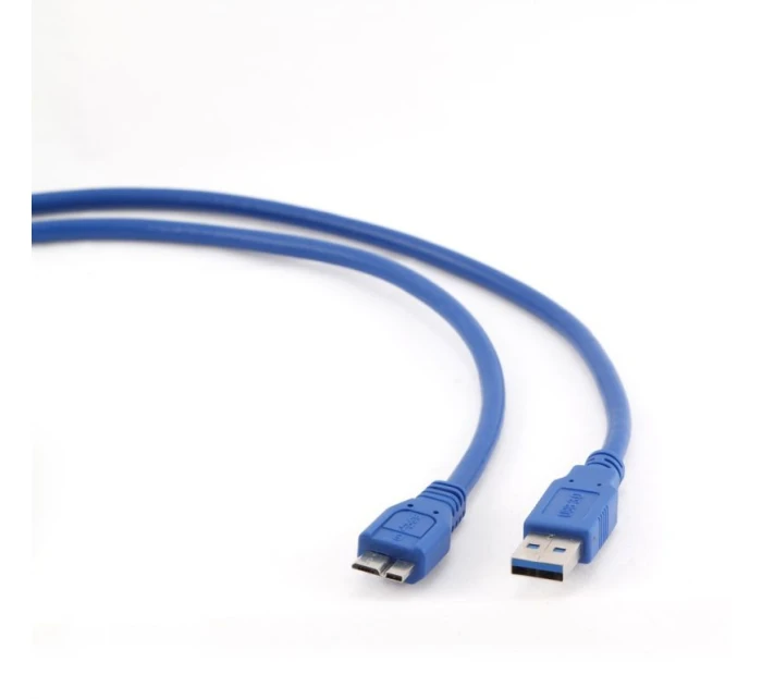 GEMBIRD CCP-MUSB3-AMBM-0,5M kabel (USB M - Micro USB M; 0,50 m; barva modrá)