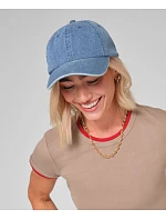 Beechfield B 105 6 Panelová denim kšiltovka 53.0105 mid blue Beechfield B 105 6 Panelová denim kšiltovka 53.0105 mid blue
