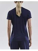 Craft Teamwear Squad Go Jersey Solid W Dámské sportovní tričko s výstřihem do V 82.5566 mff blue Craft Teamwear Squad Go Jersey Solid W Dámské sportovní tričko s výstřihem do V 82.5566 mff blue