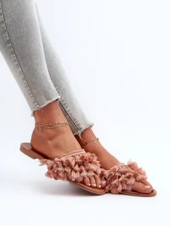 Ploché Dámské Žabky S Špinavě Růžové model 21656741 - Boto