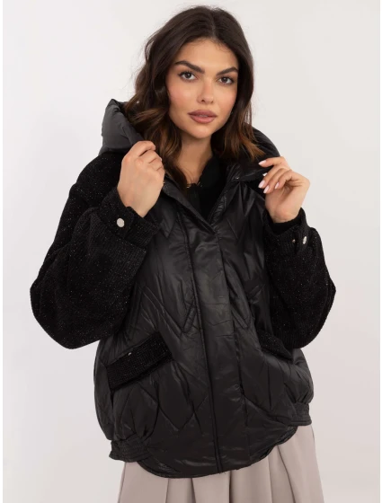 Bunda MBM KR AJ218 003.16P černá Bunda MBM KR AJ218 003.16P černá