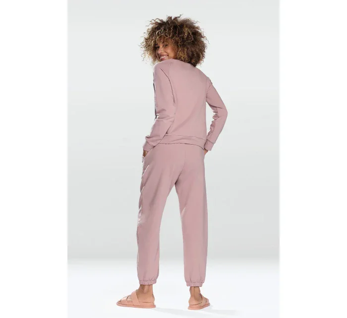 Tepláková souprava model 18140446 pudrově růžová - DKaren