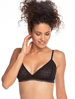 Dámská podprsenka L-POL5016BR Černá - Lama