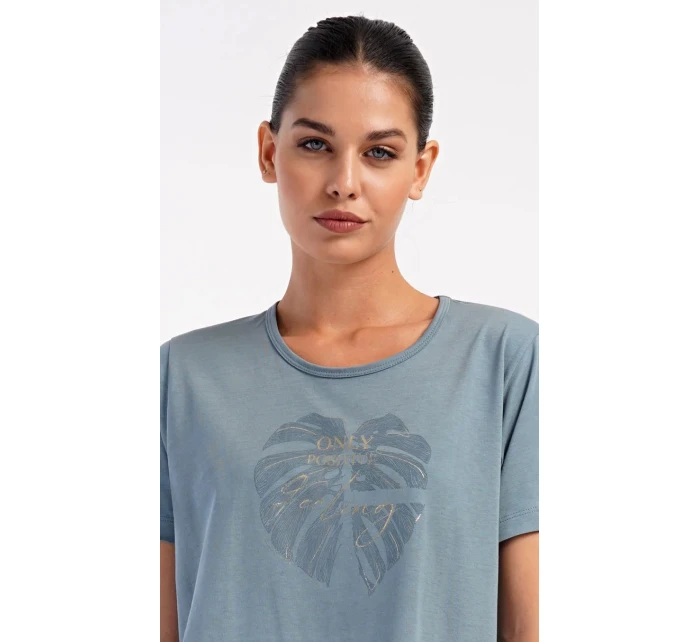 Domácí šaty s krátkým rukávem Alžběta - Vienetta Domácí šaty s krátkým rukávem Alžběta - Vienetta