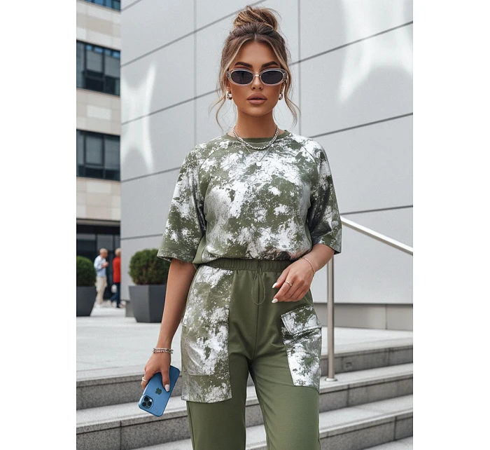 Dámský khaki set Dstreet model 21977117 - FashionStreet