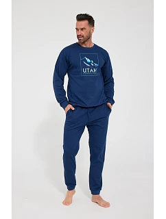 Pyžamo Cornette 322/332 Utah, dlouhé rukávy, velikosti S–2XL