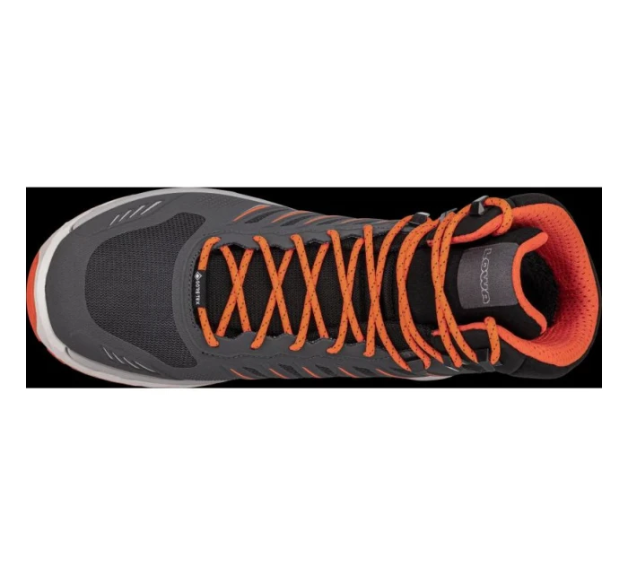 Pánské trekové boty Lowa Axos GTX Mid gore-tex graphite/flame waterproof (310844 7952)