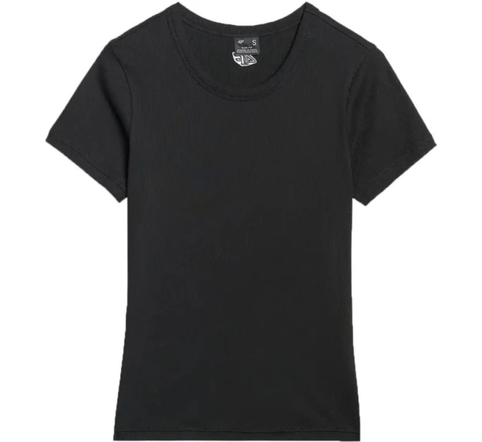 Dámské tričko 4F F2337 tmavě černé 4FWAW25TTSHF2337 20S Dámské tričko 4F F2337 tmavě černé 4FWAW25TTSHF2337 20S