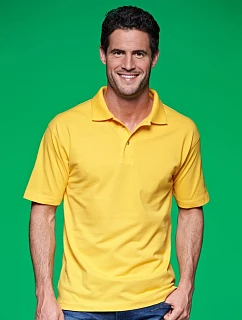 Daiber JN 20 Piqué polo 02.0020 gold yellow