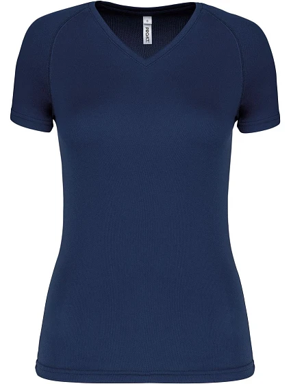 Kariban ProAct PA 477 Dámské sportovní tričko s výstřihem do V 20.P477 navy Kariban ProAct PA 477 Dámské sportovní tričko s výstřihem do V 20.P477 navy