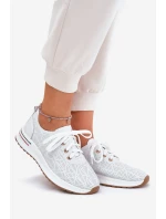 Kožené Lehká Polobotky Dámské model 21691705 Bílé - Artiker