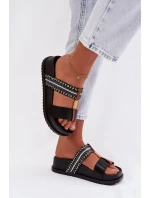 Dámské  nazouváky Černé model 21997964 - Boto