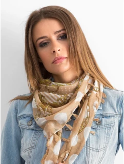 Šátek AT CH ENEC model 14817642 béžový - FPrice