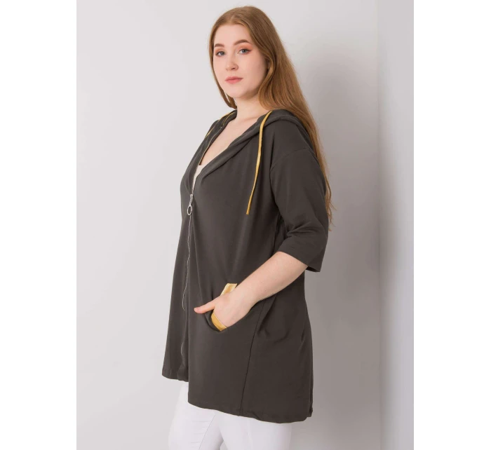 Mikina RV BL 6863.59P tmavá khaki Mikina RV BL 6863.59P tmavá khaki