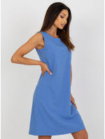 Modré elegantní koktejlové šaty OCH BELLA