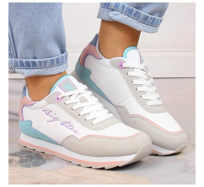 Dámské sportovní boty model 21222045 Bílá mix barev - Big Star