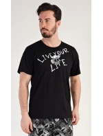 Pánské pyžamo šortky Live your life