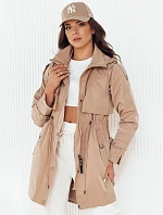 Dámská přechodná bunda parka BRENS béžová FashionStreet TY4232