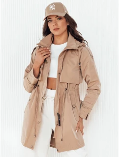 Dámská přechodná bunda parka BRENS béžová FashionStreet TY4232