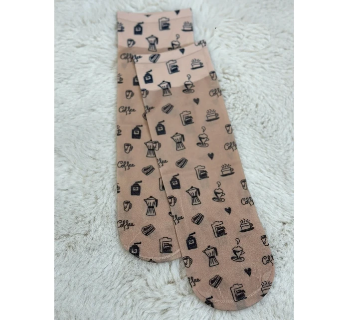 Dámské vzorované ponožky model 7465057 20 den - Magnetis