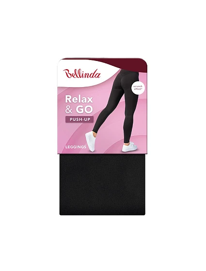 Dámské model 21900893 legíny RELAX & GO model 21900893 LEGGINGS  černá - Bellinda
