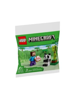 LEGO Minecraft 30672 Steve a malá panda