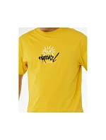 Pánské tričko RIP CURL Inner Visions Rotten Sun Tee, žluté Pánské tričko RIP CURL Inner Visions Rotten Sun Tee, žluté