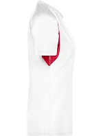 JN 316 Dámské běžecké tričko model 22485875 white/red - Daiber JN 316 Dámské běžecké tričko model 22485875 white/red - Daiber