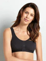 Isra chirurgická podprsenka zapínání vpředu 5315X black - Anita Care