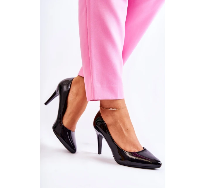 Klasické lakované Černá model 21589902 - SERGIO LEONE Klasické lakované Černá model 21589902 - SERGIO LEONE