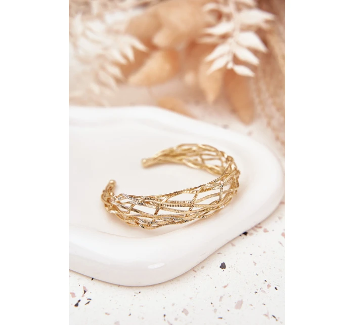 model 21776933 náramek ze chirurgické oceli zlatý - Boto model 21776933 náramek ze chirurgické oceli zlatý - Boto