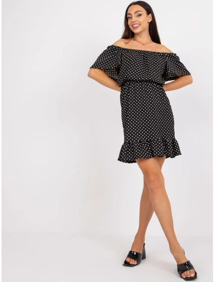 RO SK ELB 2316 šaty.38X černobíle RO SK ELB 2316 šaty.38X černobíle