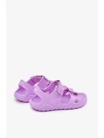 Dětské pěnové sandály Big Star - fialové