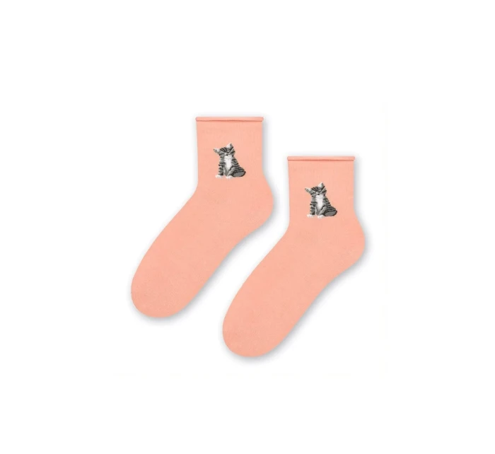 Vzorované netlačící ponožky Steven art.099 35-40