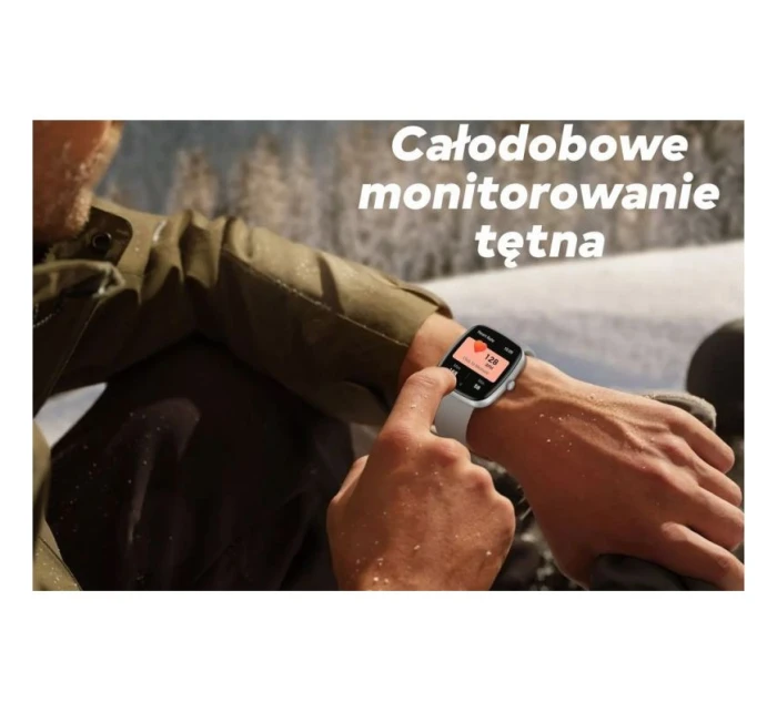 Dámské chytré hodinky  béžový silikonový řemínek + bílý řemínek model 21819976 - Gravity