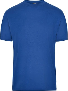 JN Pánské pracovní tričko z bio bavlny Solid 02. royal model 22415137 - Daiber
