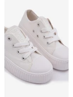 Dětské Šněrovací Boty Big Star model 21693054 Bílé - Big Star Shoes Dětské Šněrovací Boty Big Star model 21693054 Bílé - Big Star Shoes