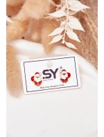 Náušnice Mikuláši ze chirurgické oceli